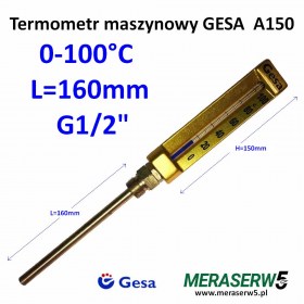 Gesa A150 0-100 R160mm
